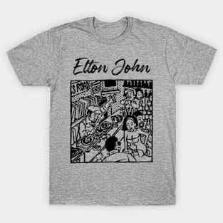 elton vinyl store T-Shirt